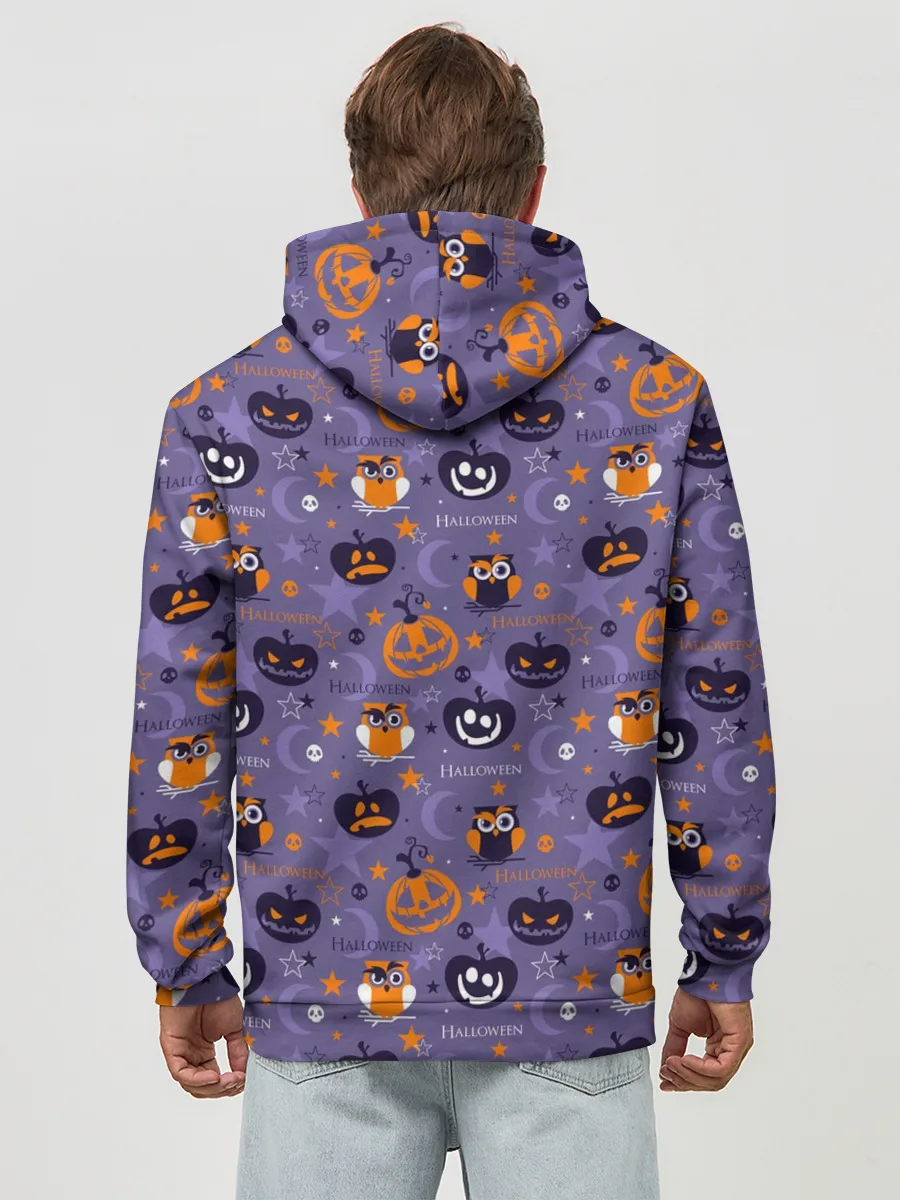 Худи мужской база хлопок / Хэллоуин