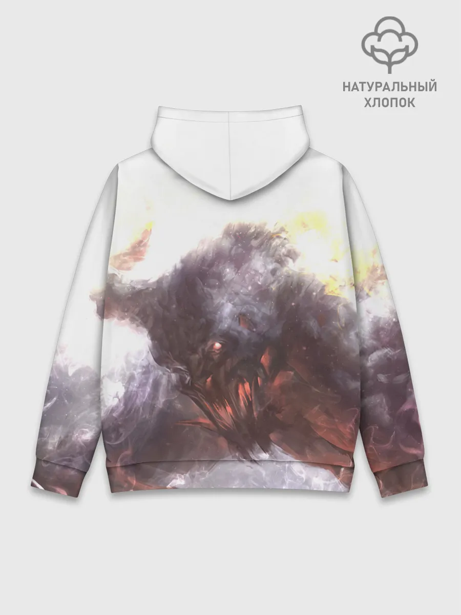 Худи мужской база хлопок / Демон Войны | The Demon of War