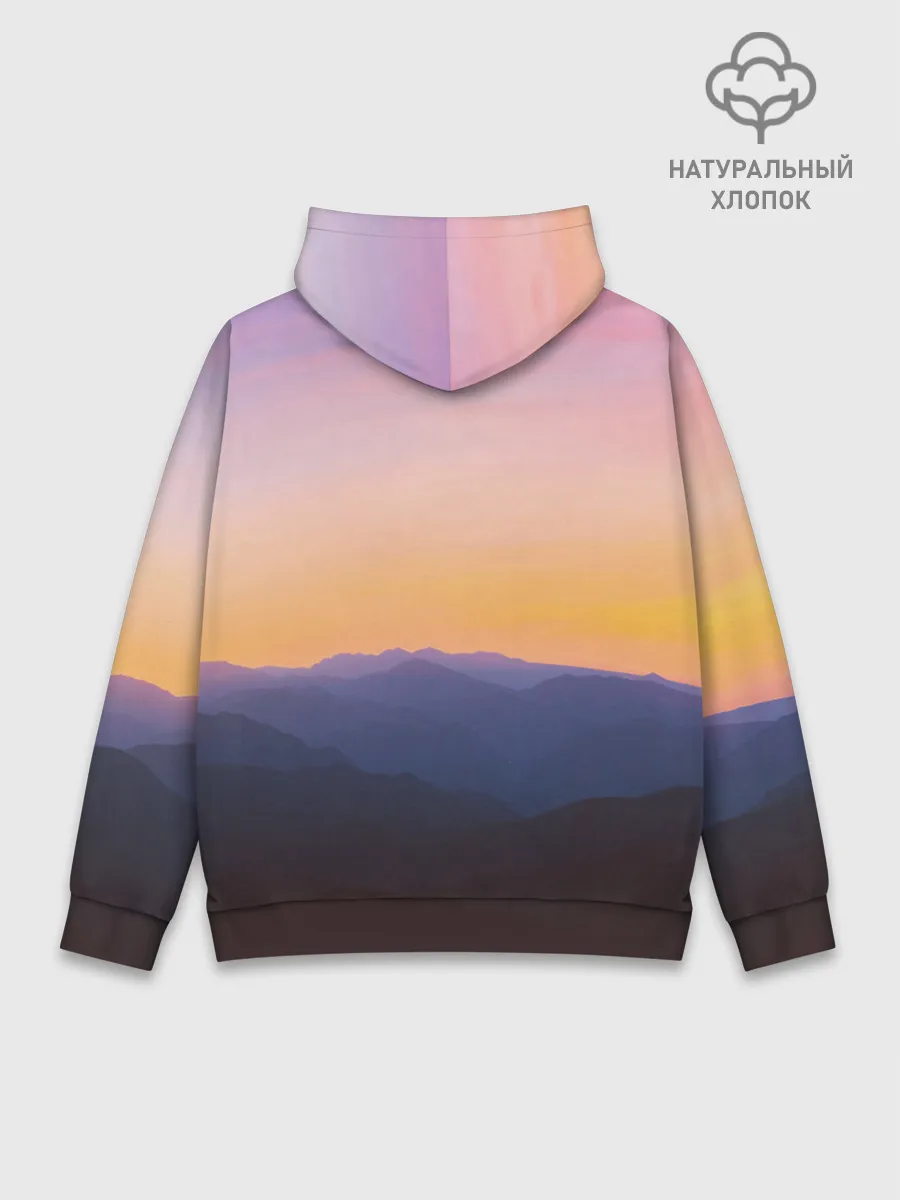 Худи мужской база хлопок / Я В МОМЕНТЕ | MOMENTUS