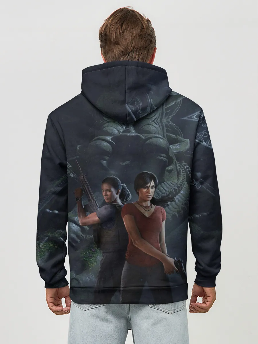 Худи мужской база хлопок / Uncharted The Lost Legacy