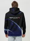 Худи мужской база хлопок / Space X
