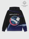 Худи мужской база хлопок / Space X