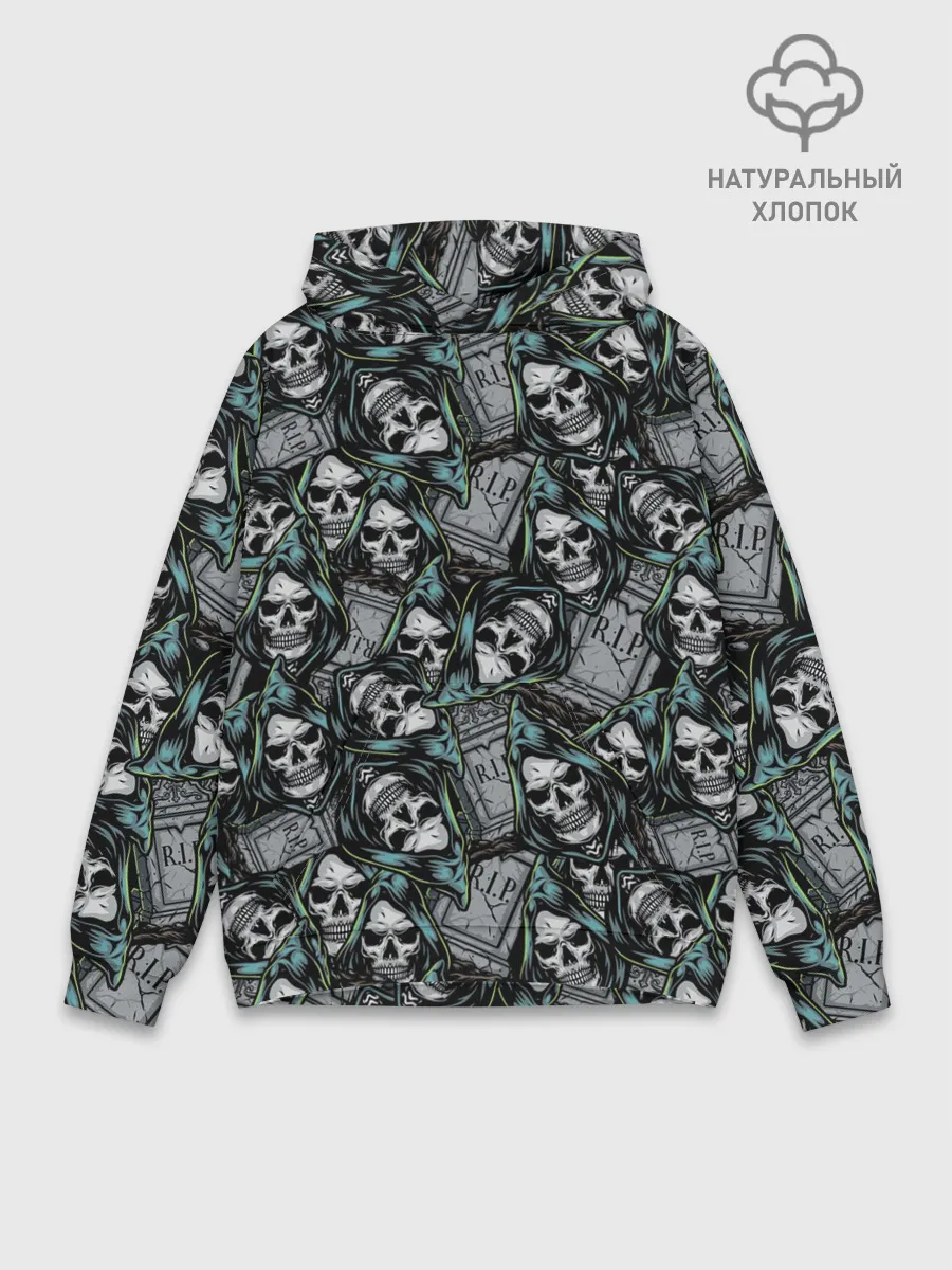 Худи мужской база хлопок / Смерть