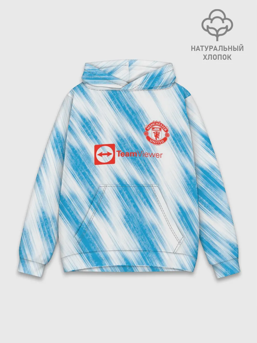 Худи мужской база хлопок / Гостевая Сезон 21-22 | Ronaldo