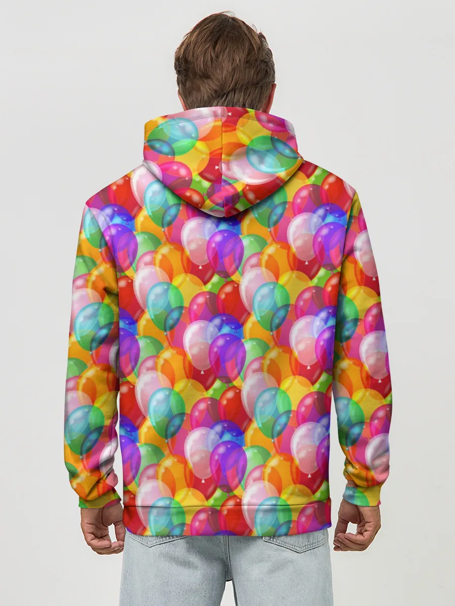 Худи мужской база хлопок / Воздушные Шары