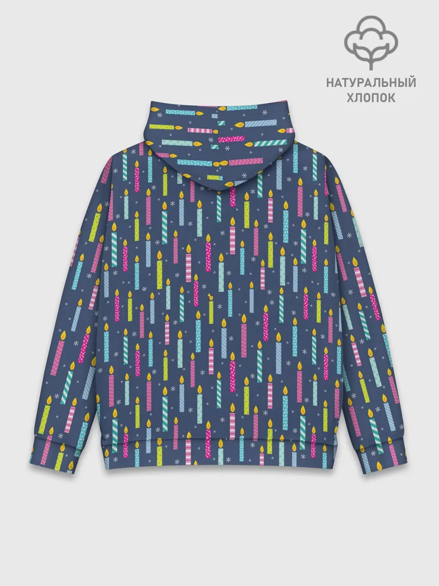 Худи мужской база хлопок / Свечи