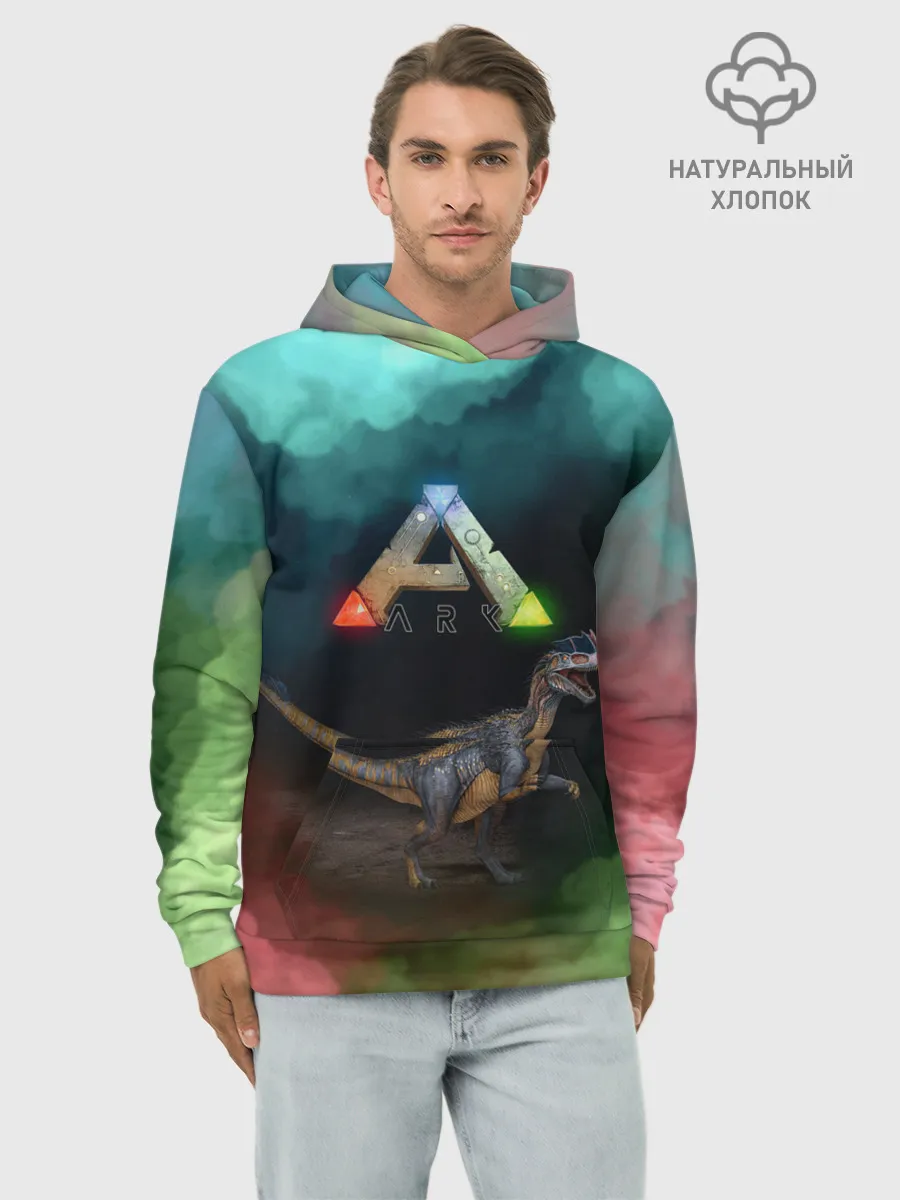 Худи мужской база хлопок / Ark Survival | Арк Сурвивал