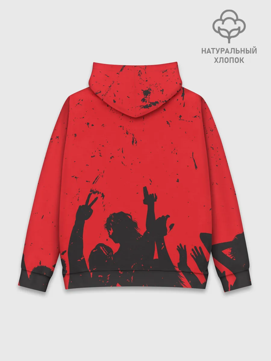Худи мужской база хлопок / АНАРХИЯ | СВОБОДА
