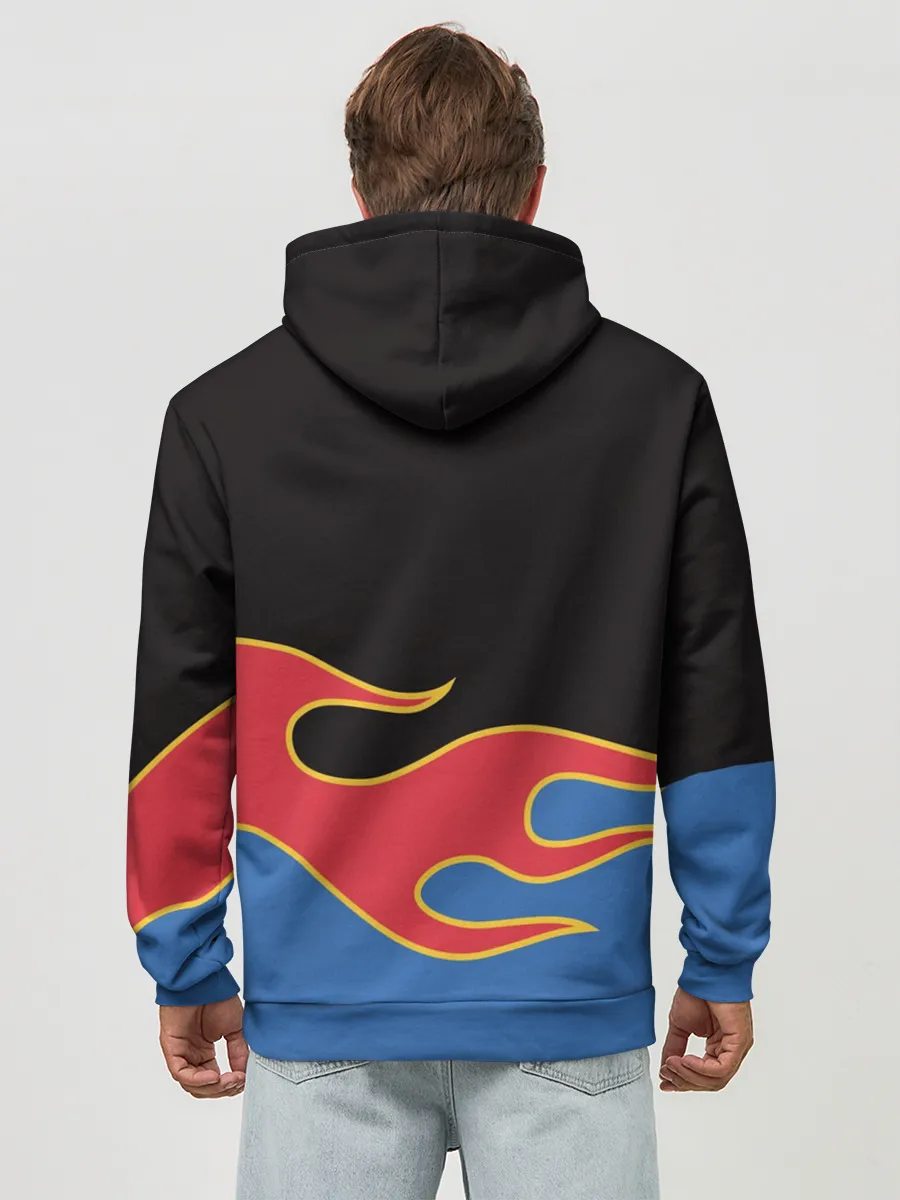 Худи мужской база хлопок / Hot Wheels. Хот Вилс