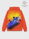 Худи мужской база хлопок / Hot Wheels. Хот Вилс