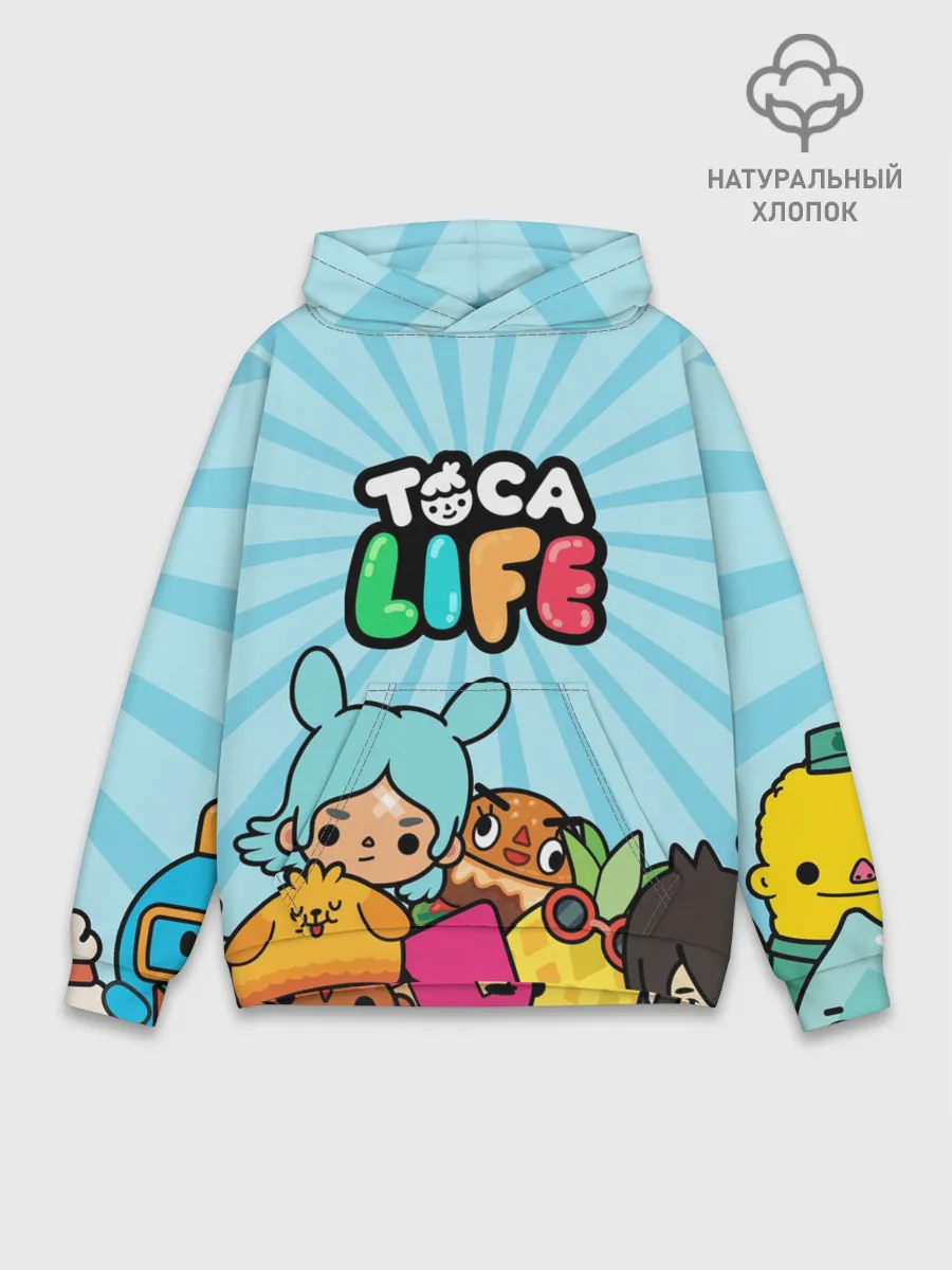 Худи мужской база хлопок / Toca boca life