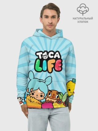 Худи мужской база хлопок / Toca boca life