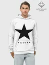 Худи мужской база хлопок / Blackstar - David Bowie