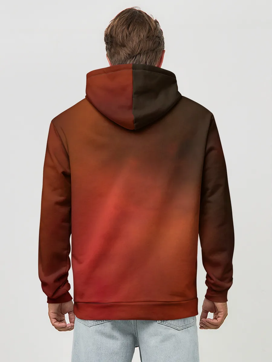 Худи мужской база хлопок / Brilliant Live Adventures - David Bowie