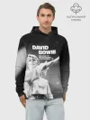 Худи мужской база хлопок / Welcome to the Blackout - David Bowie
