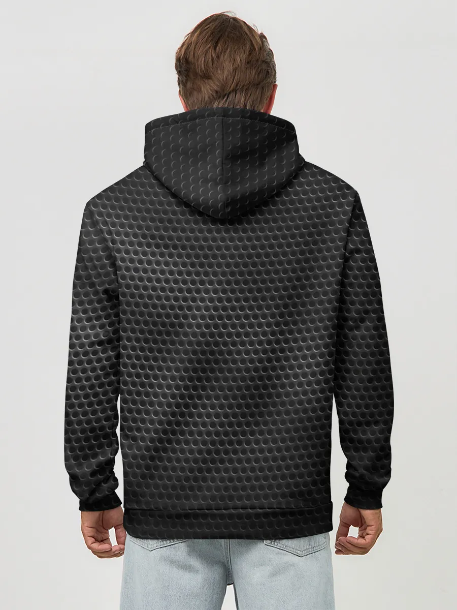 Худи мужской база хлопок / TOYOTA STEEL HONEYCOMBS