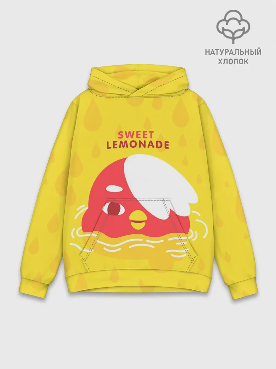 Худи мужской база хлопок / Sweet lemonade