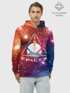 Худи мужской база хлопок / Space X