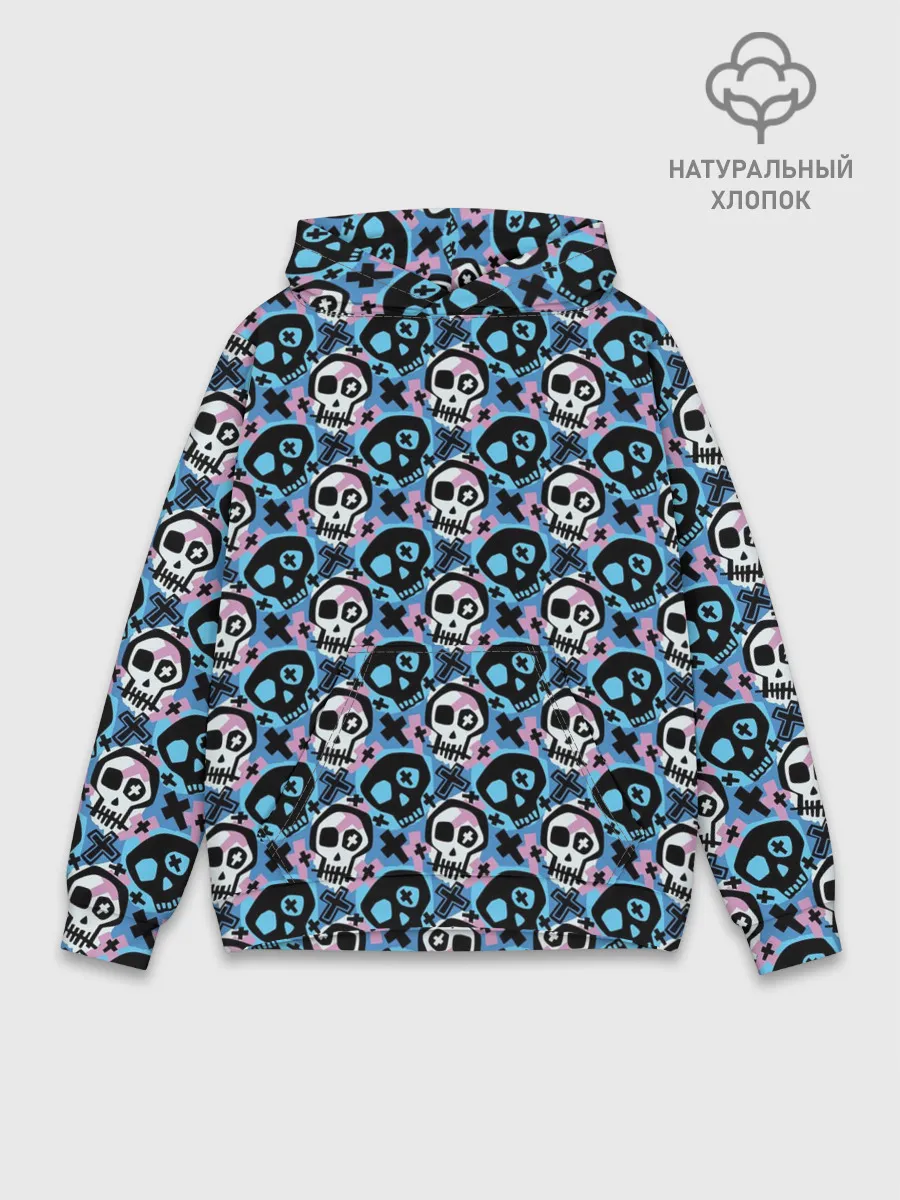 Худи мужской база хлопок / Хэллоуин