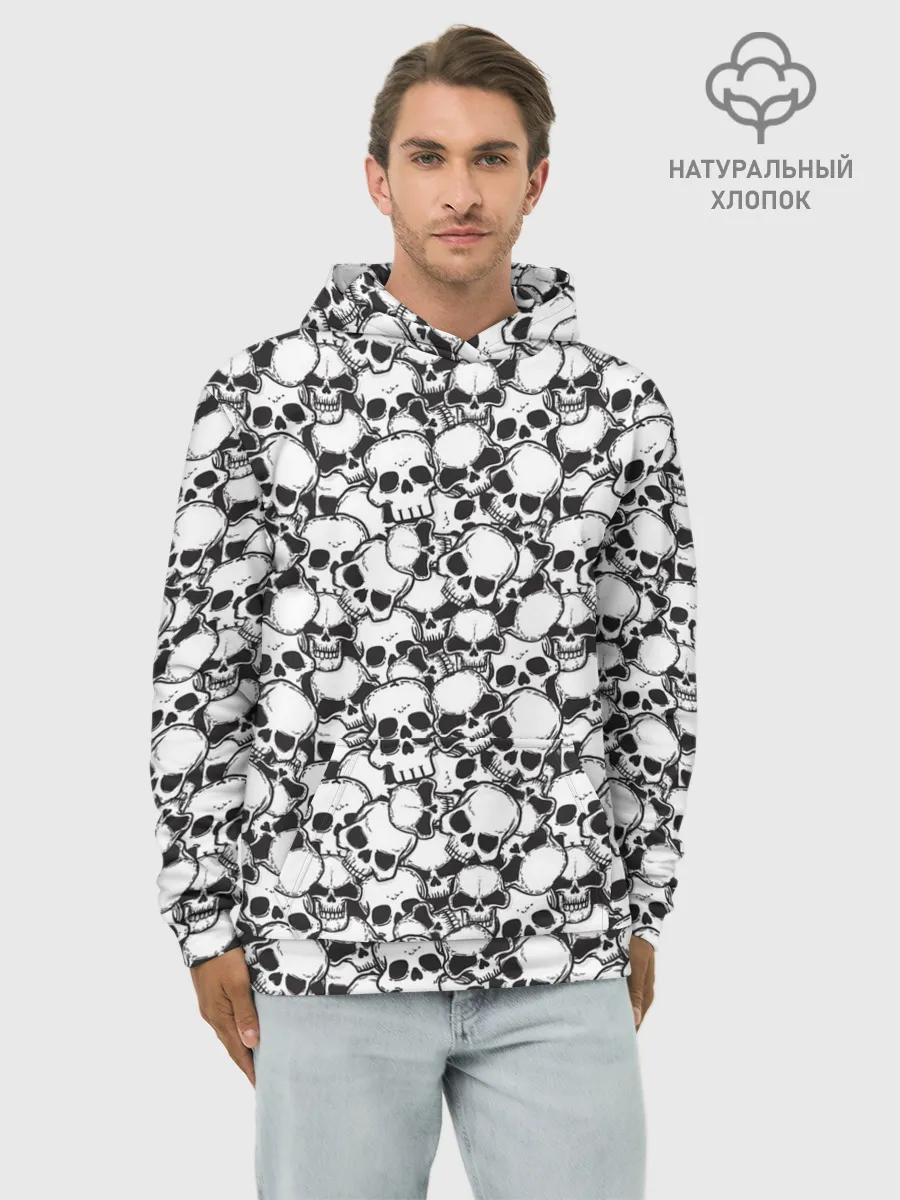 Худи мужской база хлопок / Смерть