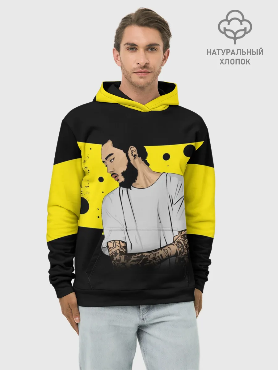 Худи мужской база хлопок / Скриптонит | Skryptonite