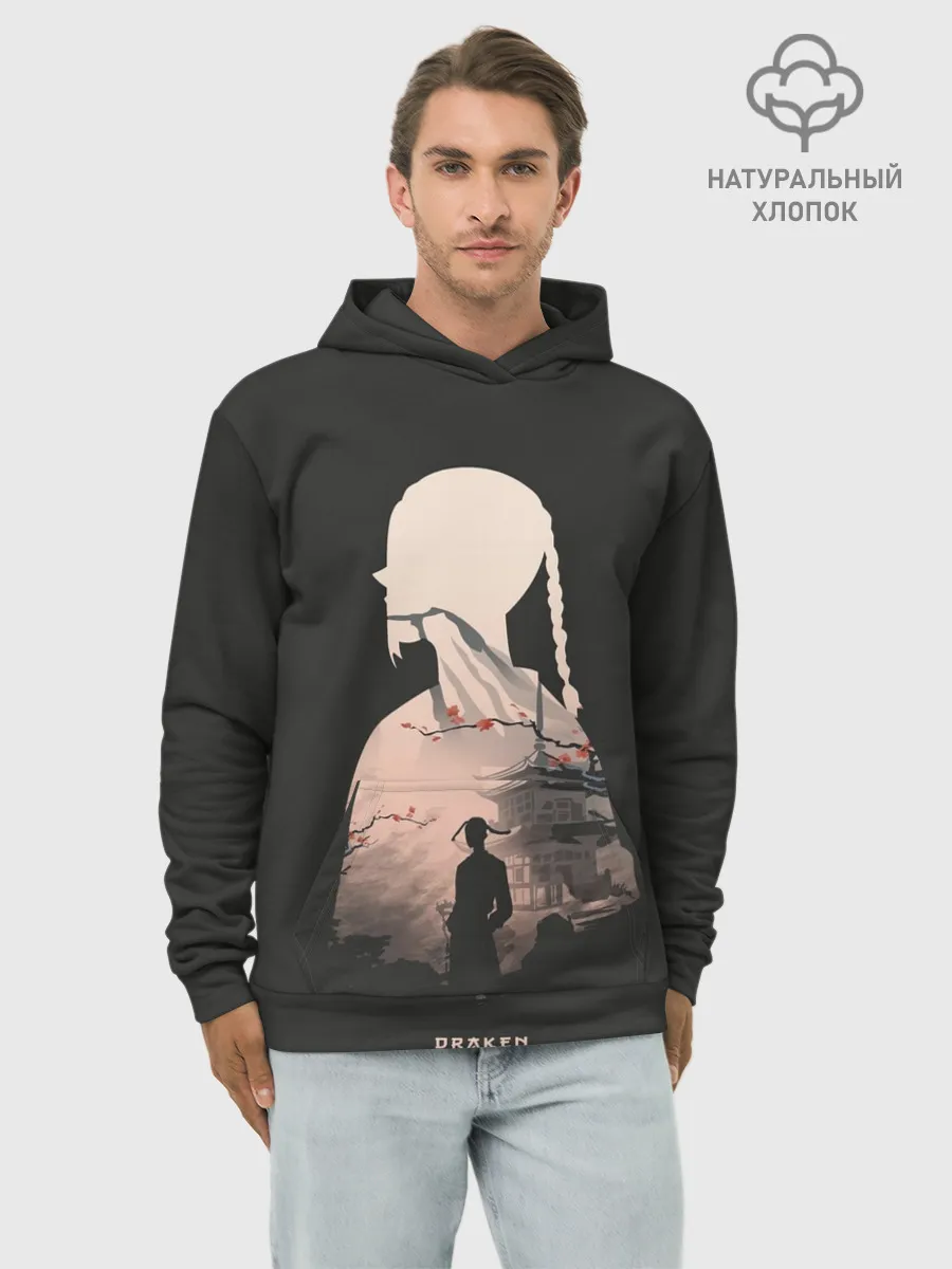 Худи мужской база хлопок / Дракен токийские мстители