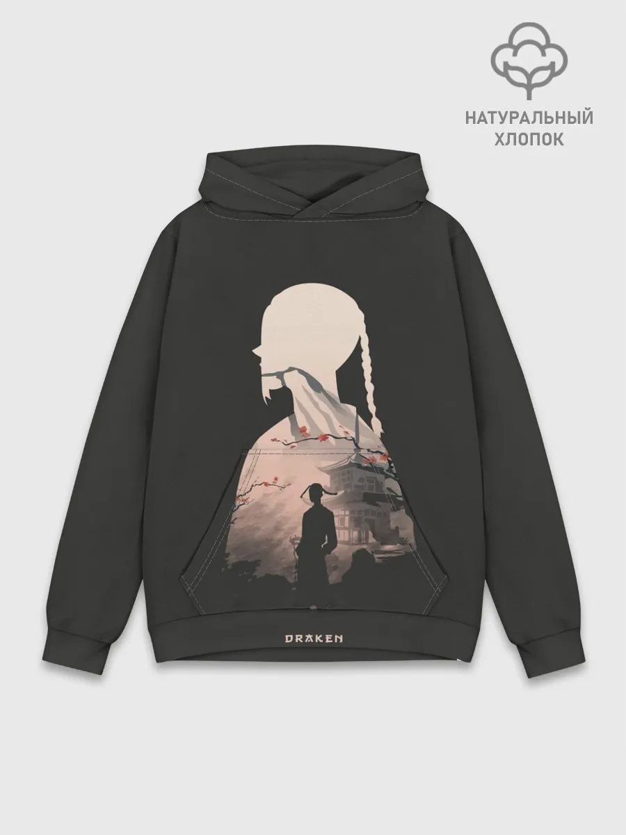 Худи мужской база хлопок / Дракен токийские мстители