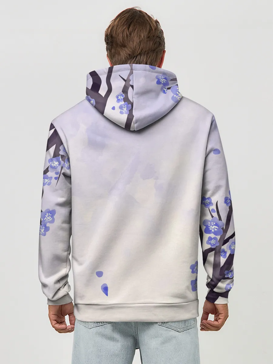 Худи мужской база хлопок / Годжо Сатору Магическая битва