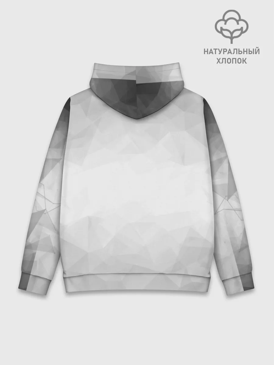 Худи мужской база хлопок / SKULL BY VIK CANEMIRA