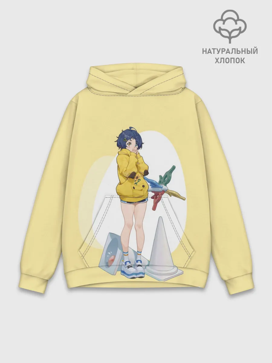 Худи мужской база хлопок / А-чан