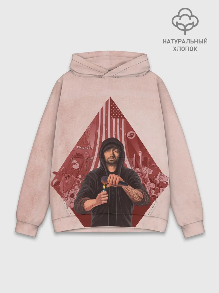 Худи мужской база хлопок / Rap truth