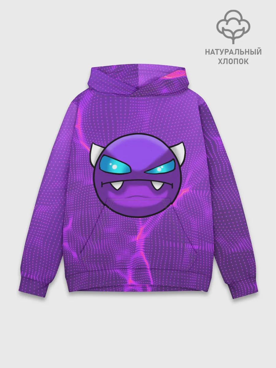 Худи мужской база хлопок / Geometry Dash | Геометри Даш