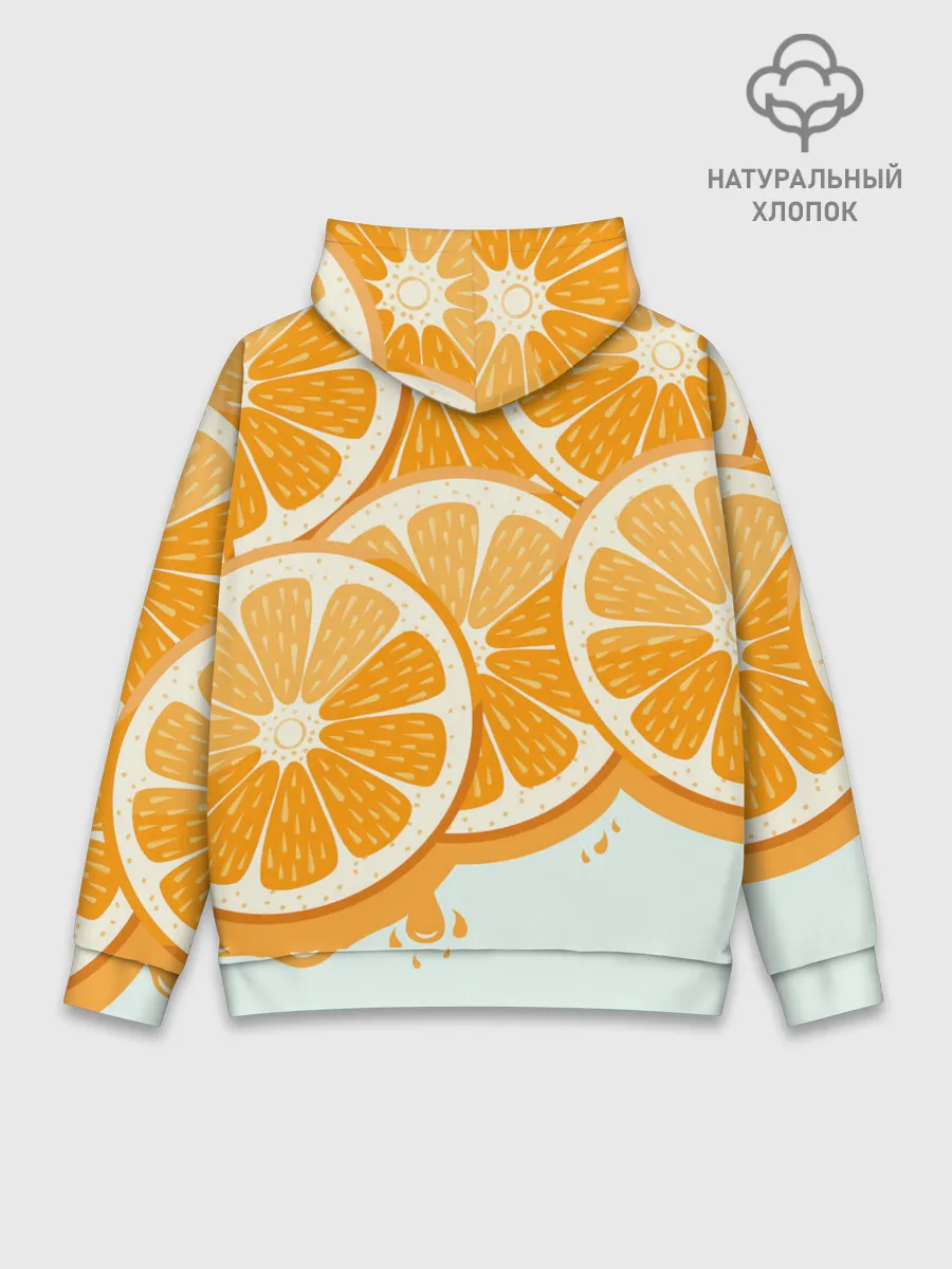 Худи мужской база хлопок / АПЕЛЬСИН | ORANGE