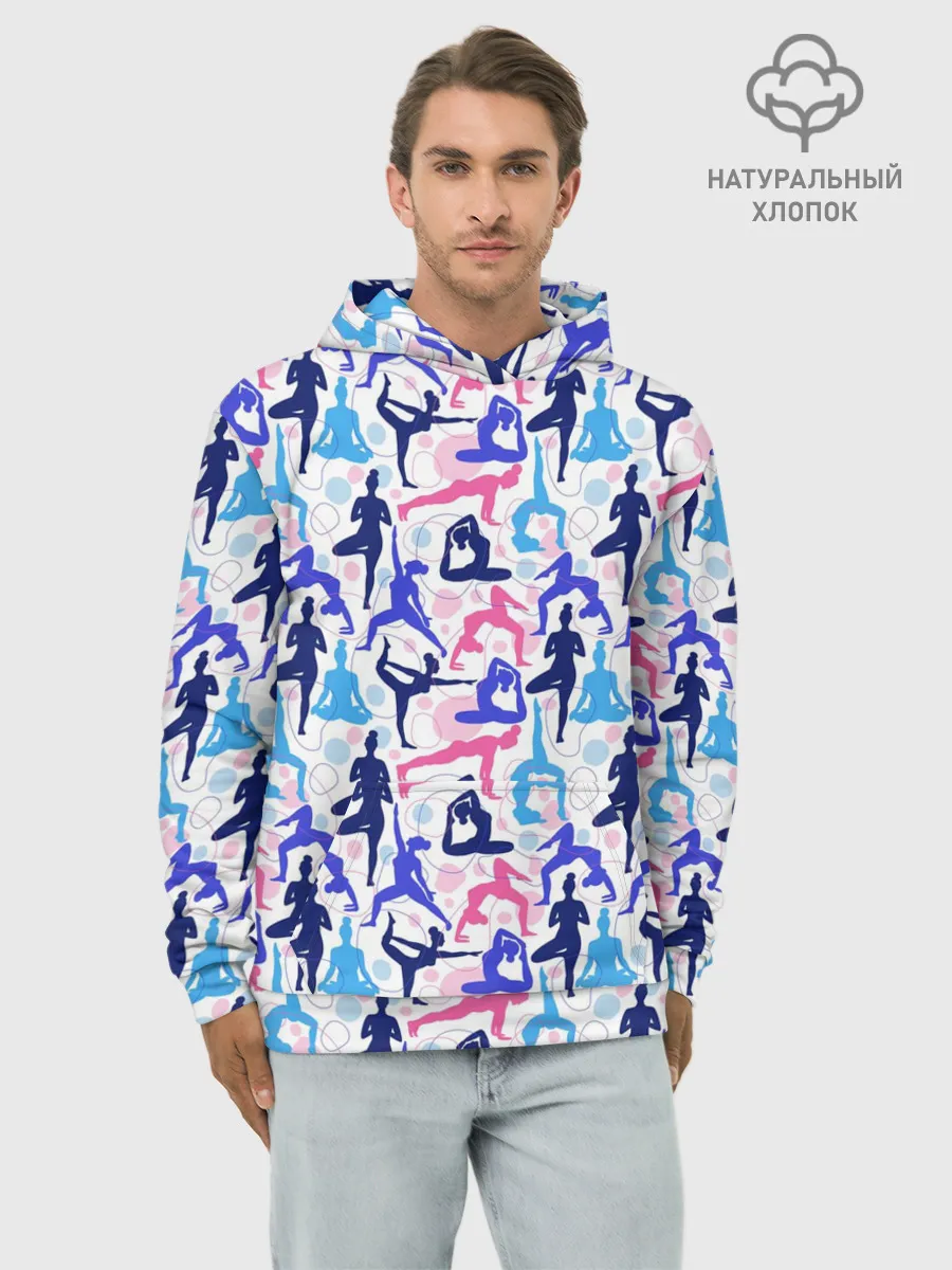 Худи мужской база хлопок / Гимнастика