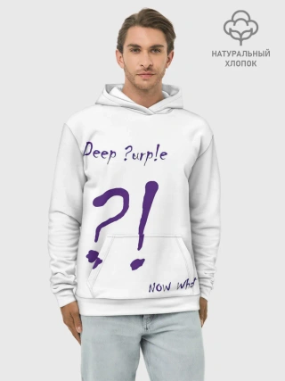 Худи мужской база хлопок / Now What?! Deep Purple