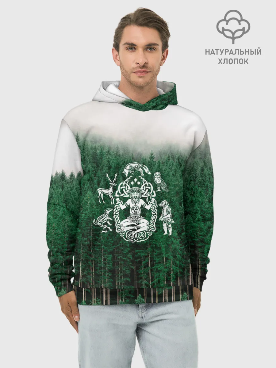 Худи мужской база хлопок / ВАНАХЕЙМ | РУНЫ | RUNES