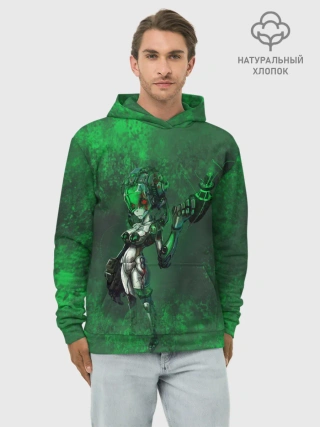 Худи мужской база хлопок / GEARS OF WAR | ШЕСТЕРЕНКИ