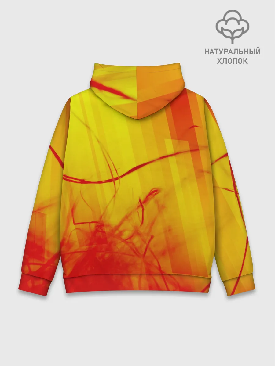 Худи мужской база хлопок / Geometry Dash | Red Demon