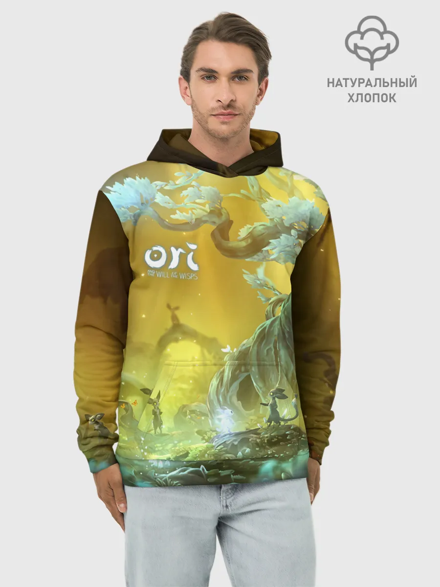 Худи мужской база хлопок / Ori | Ori and the Will of the Wisps