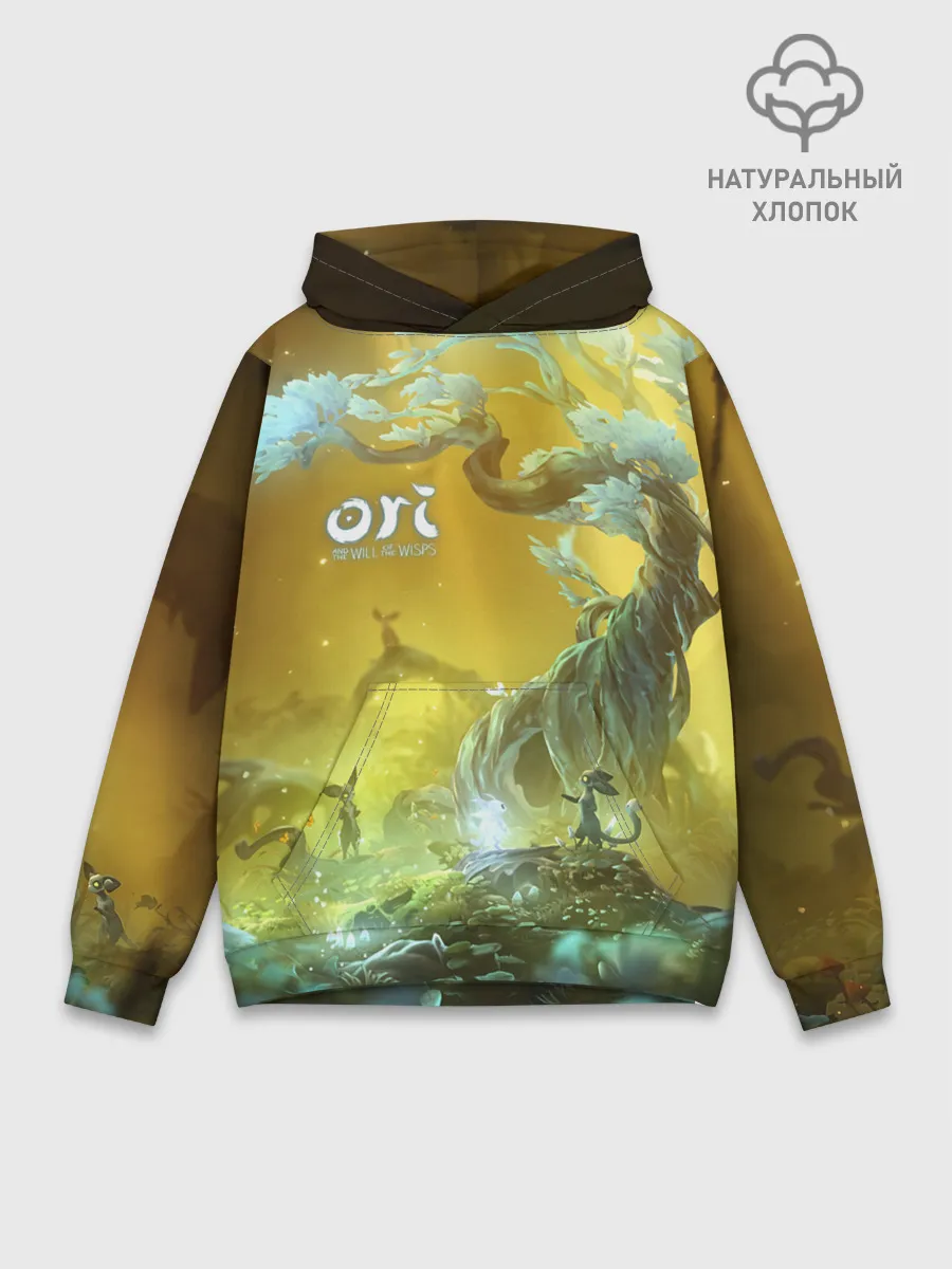 Худи мужской база хлопок / Ori | Ori and the Will of the Wisps