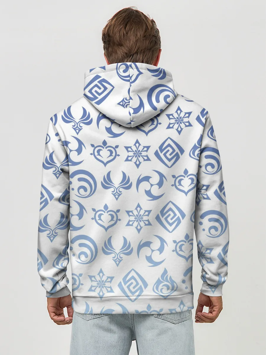 Худи мужской база хлопок / КАМИСАТО АЯКА | КРИО