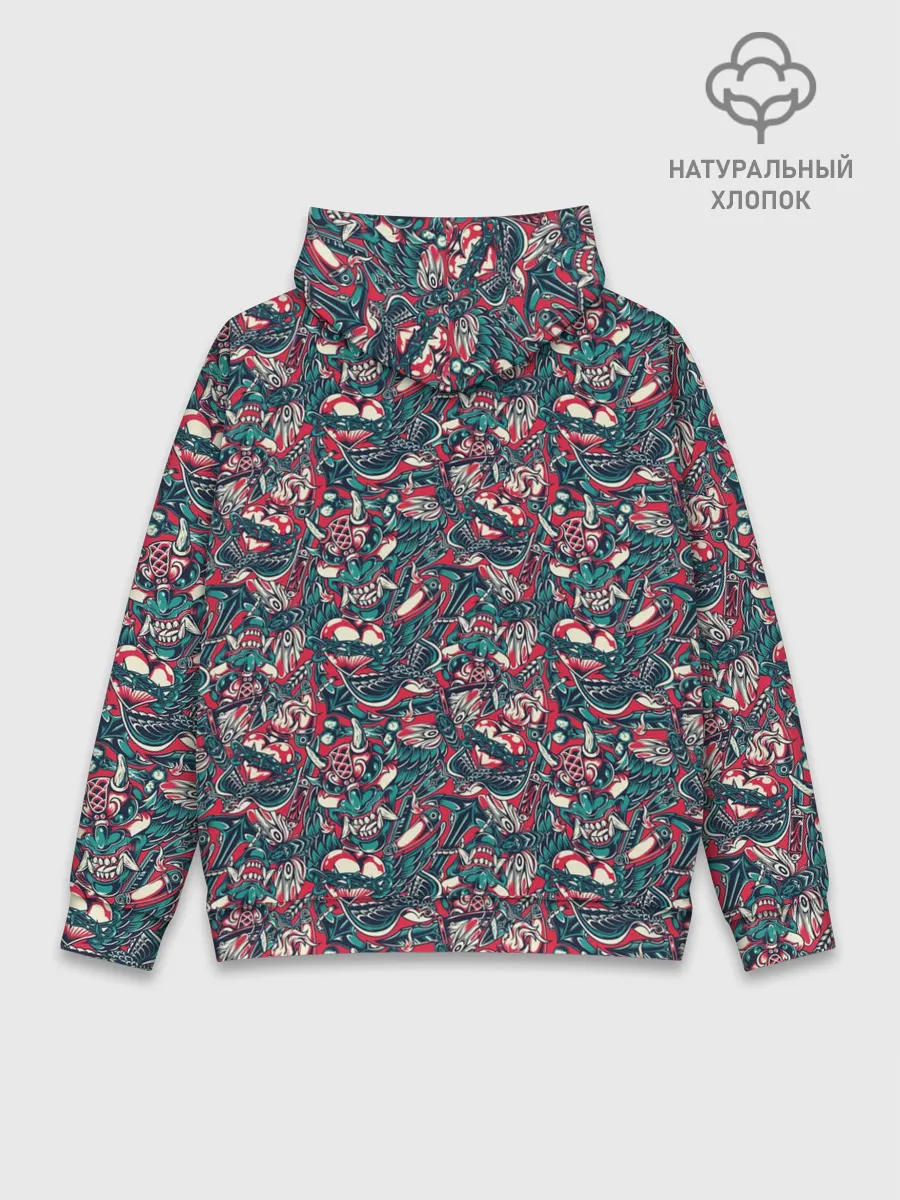 Худи мужской база хлопок / Happy Halloween