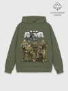 Худи мужской база хлопок / Арма / Arma, военный симулятор