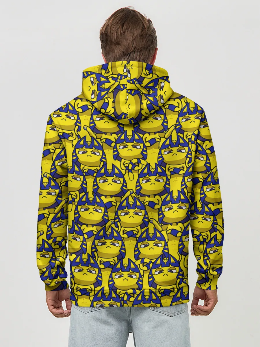 Худи мужской база хлопок / Ankha Zone