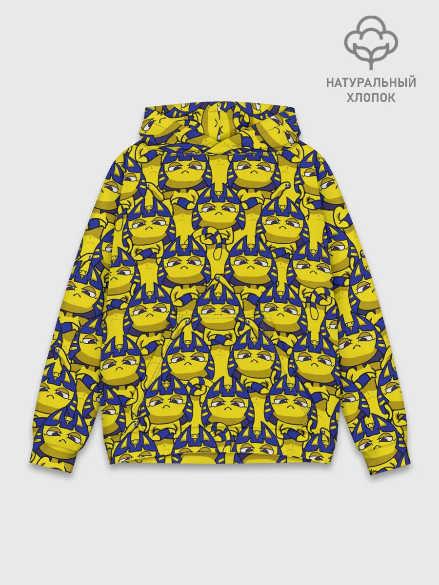 Худи мужской база хлопок / Ankha Zone