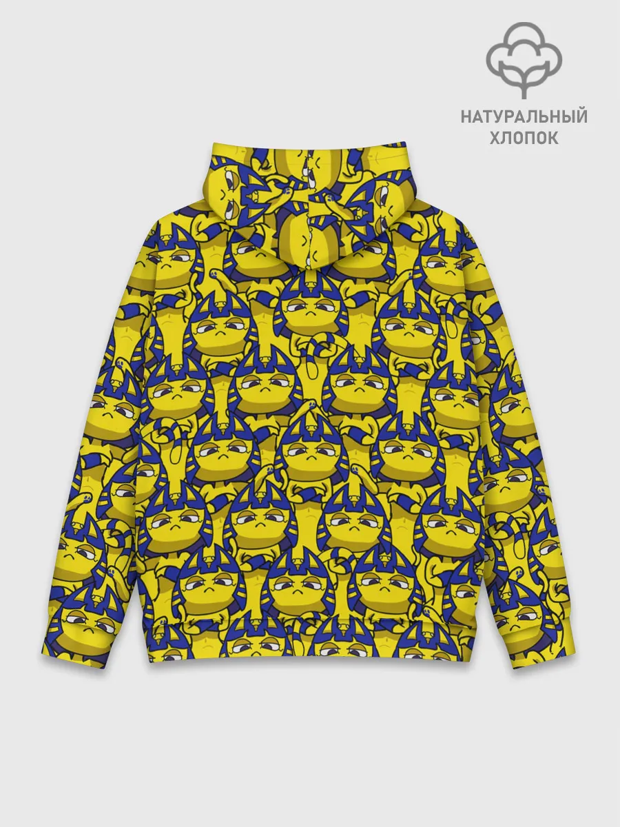 Худи мужской база хлопок / Ankha Zone