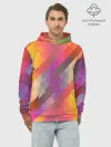 Худи мужской база хлопок / vivid gradient