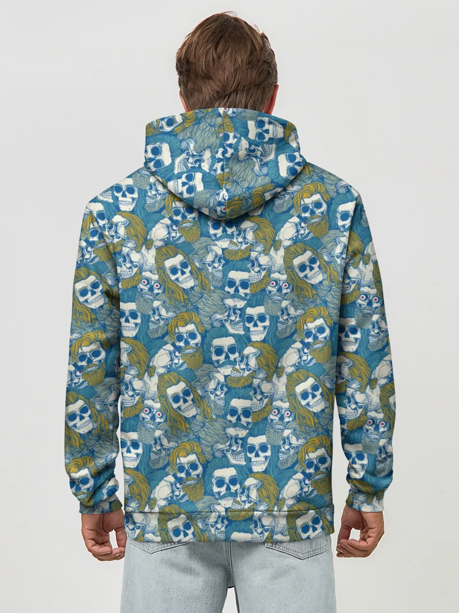 Худи мужской база хлопок / Стильные Мертвецы