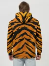 Худи мужской база хлопок / Шкура тигра