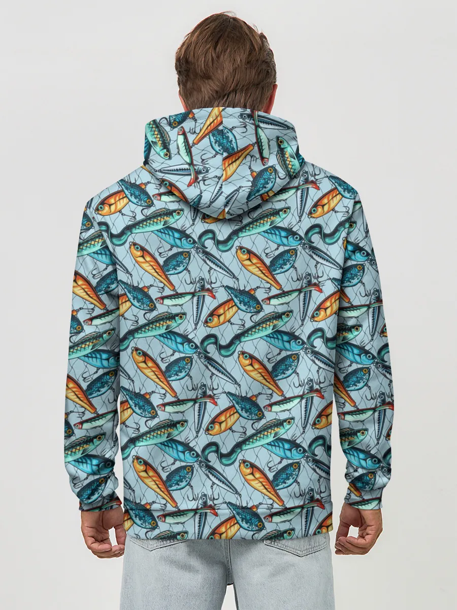 Худи мужской база хлопок / Воблеры